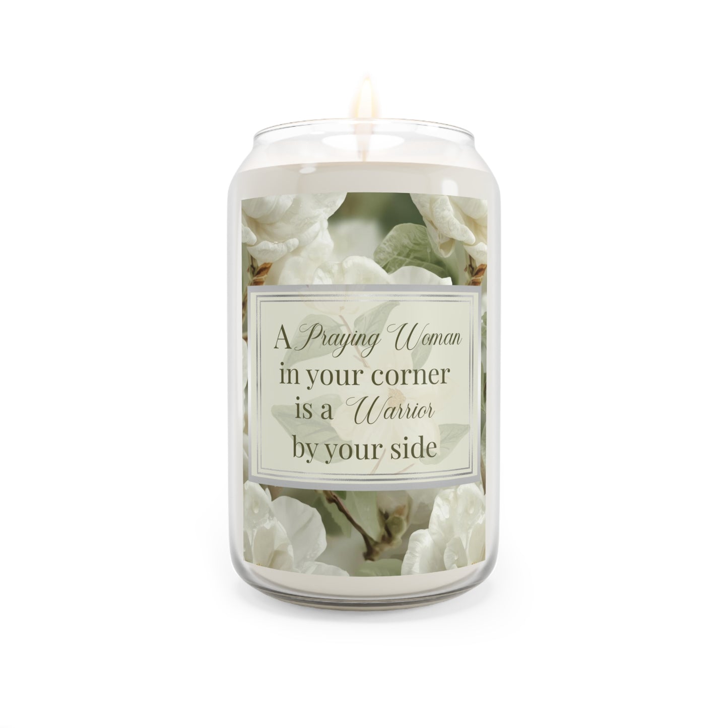 A Praying Woman Scented Candle, 13.75oz