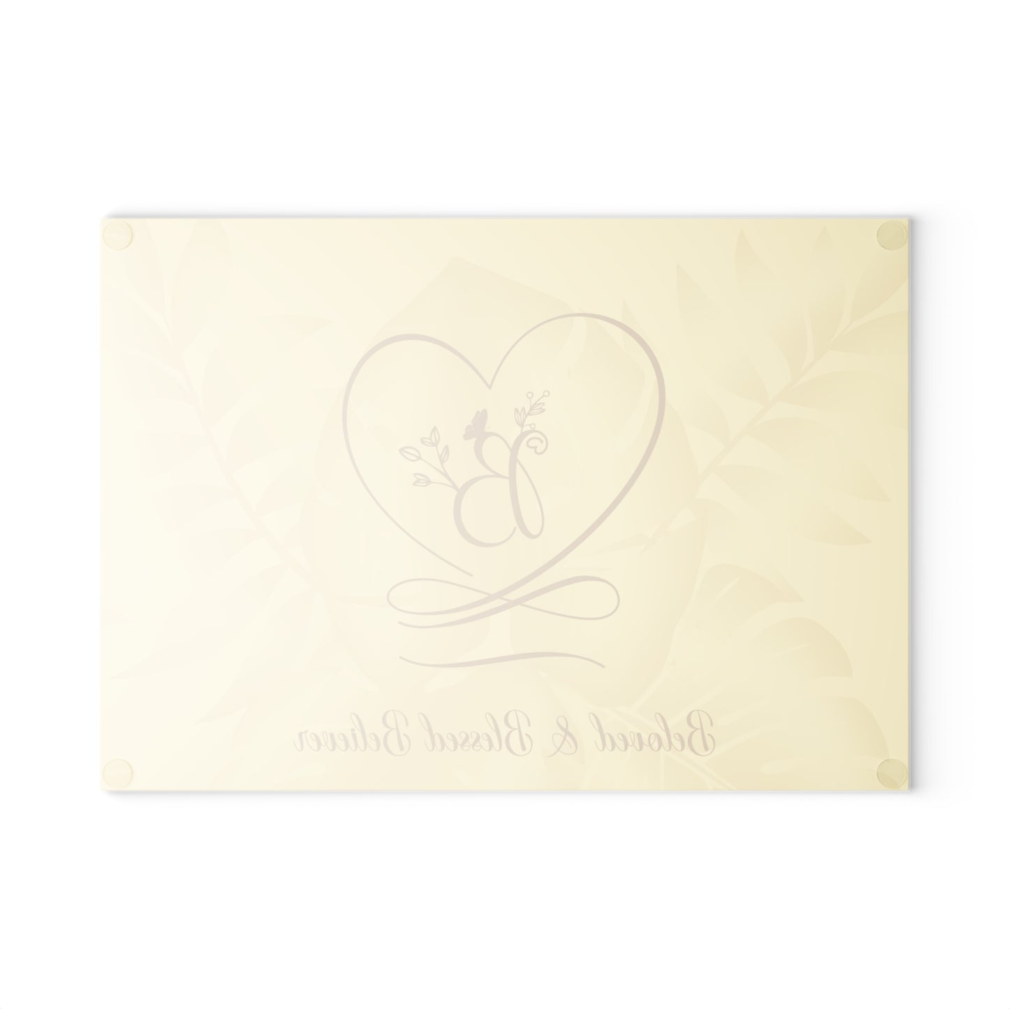 Beloved 2 Glass Cutting Board