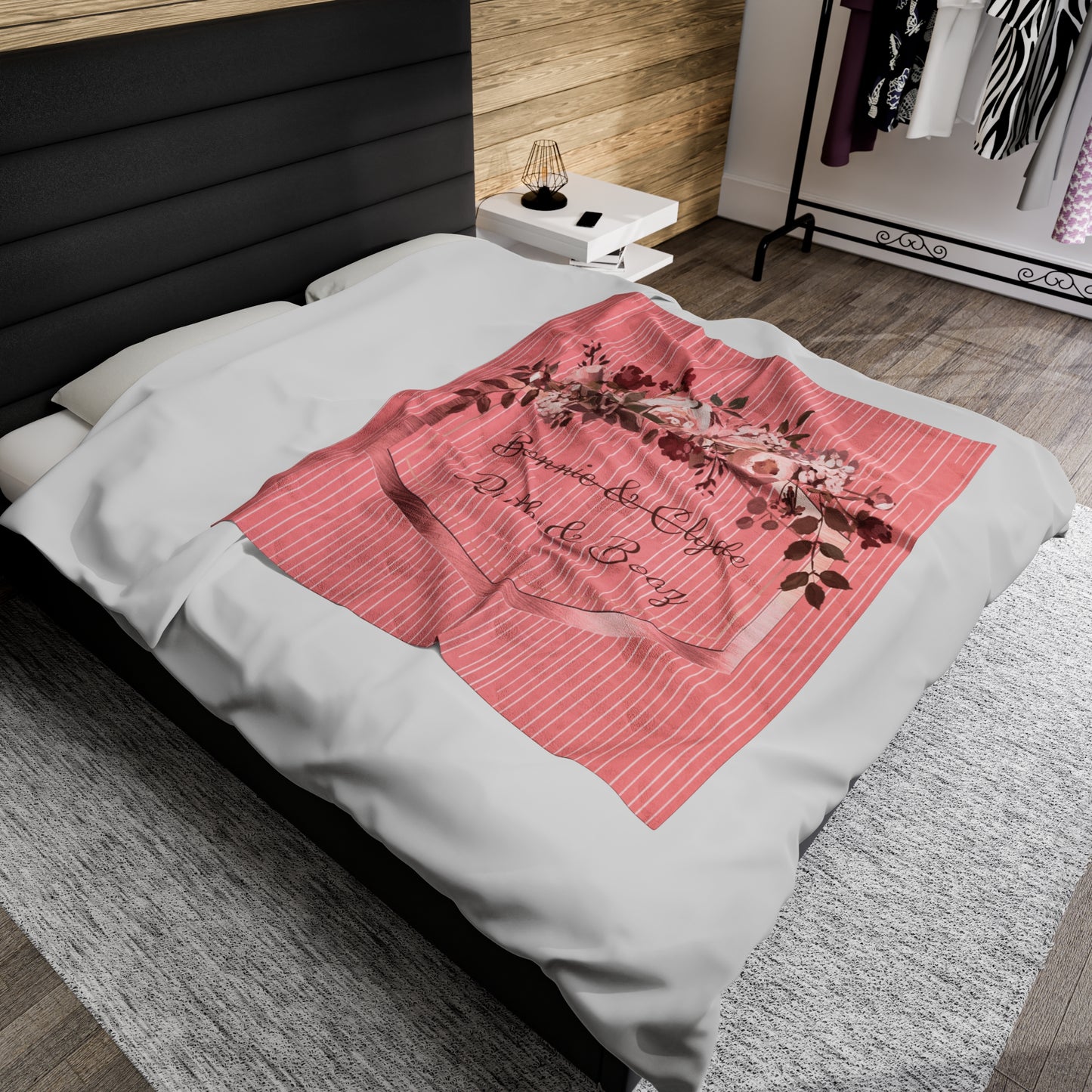 Ruth & Boaz Velveteen Plush Blanket