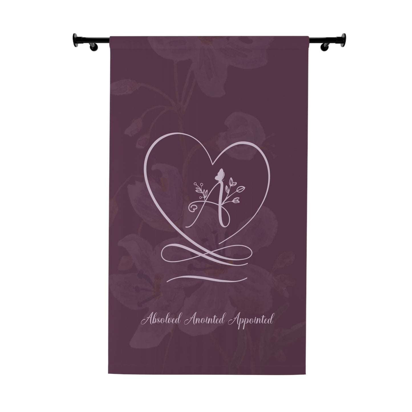 Anointed 2 Window Curtains (1 Piece)