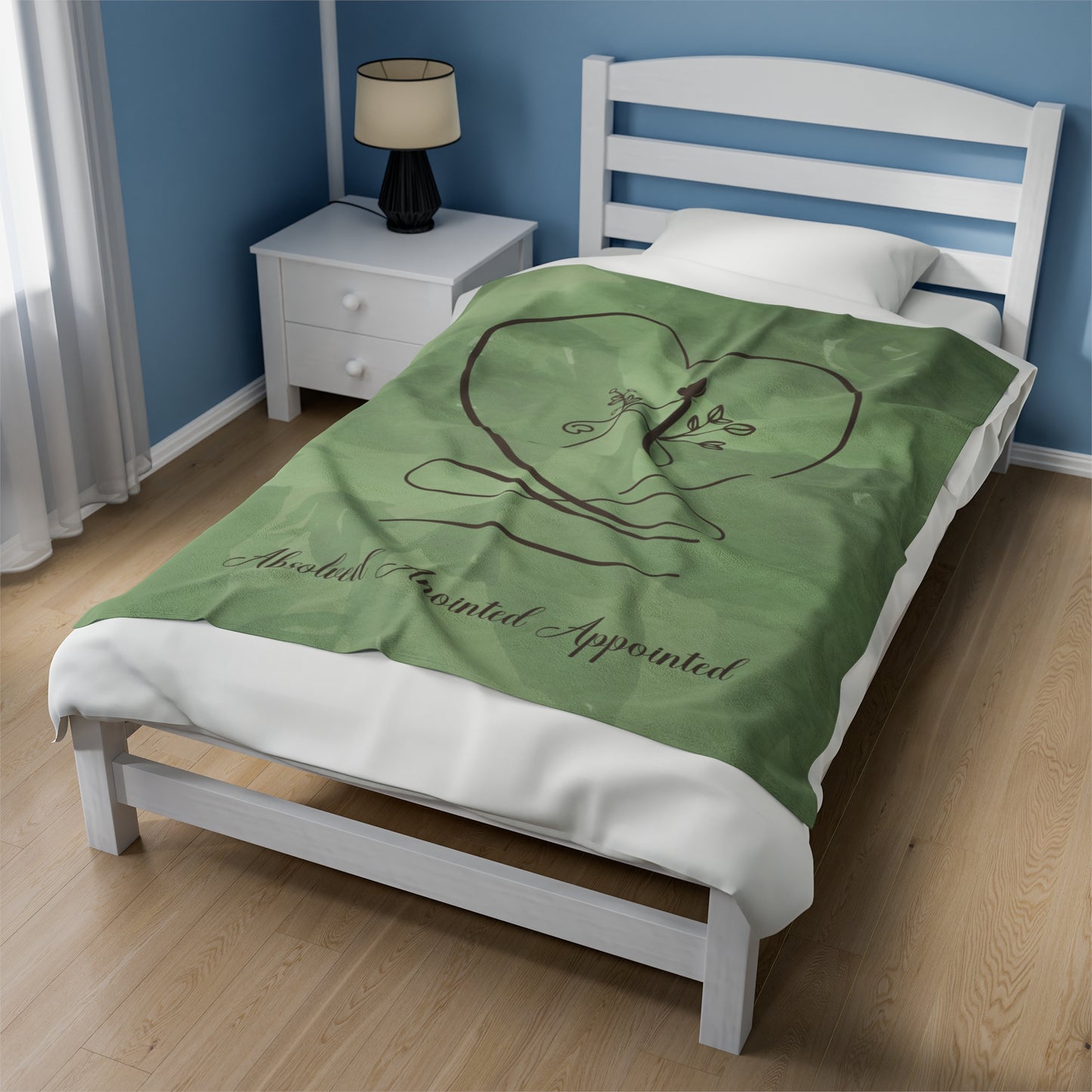 Anointed Velveteen Plush Blanket