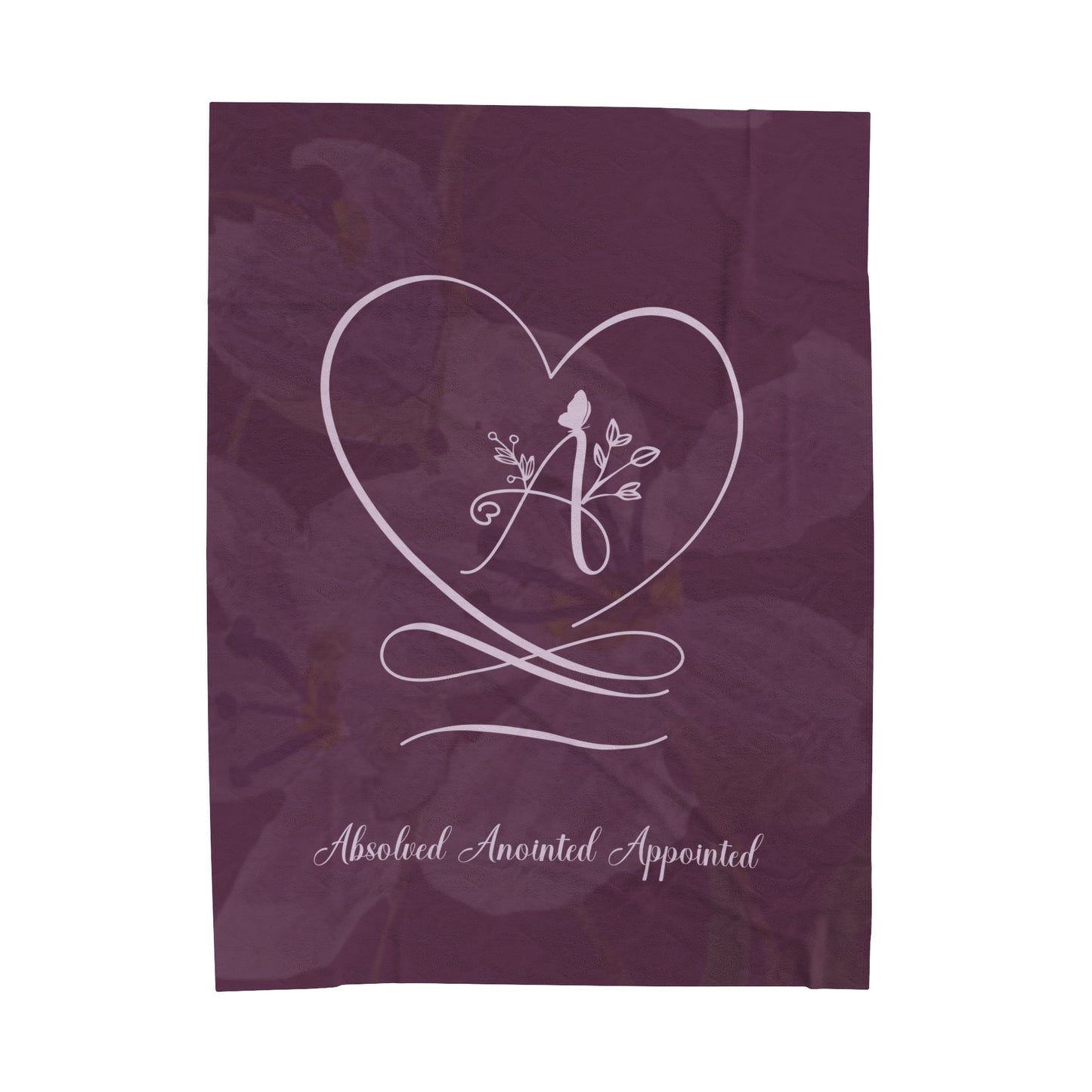 Anointed 2 Velveteen Plush Blanket