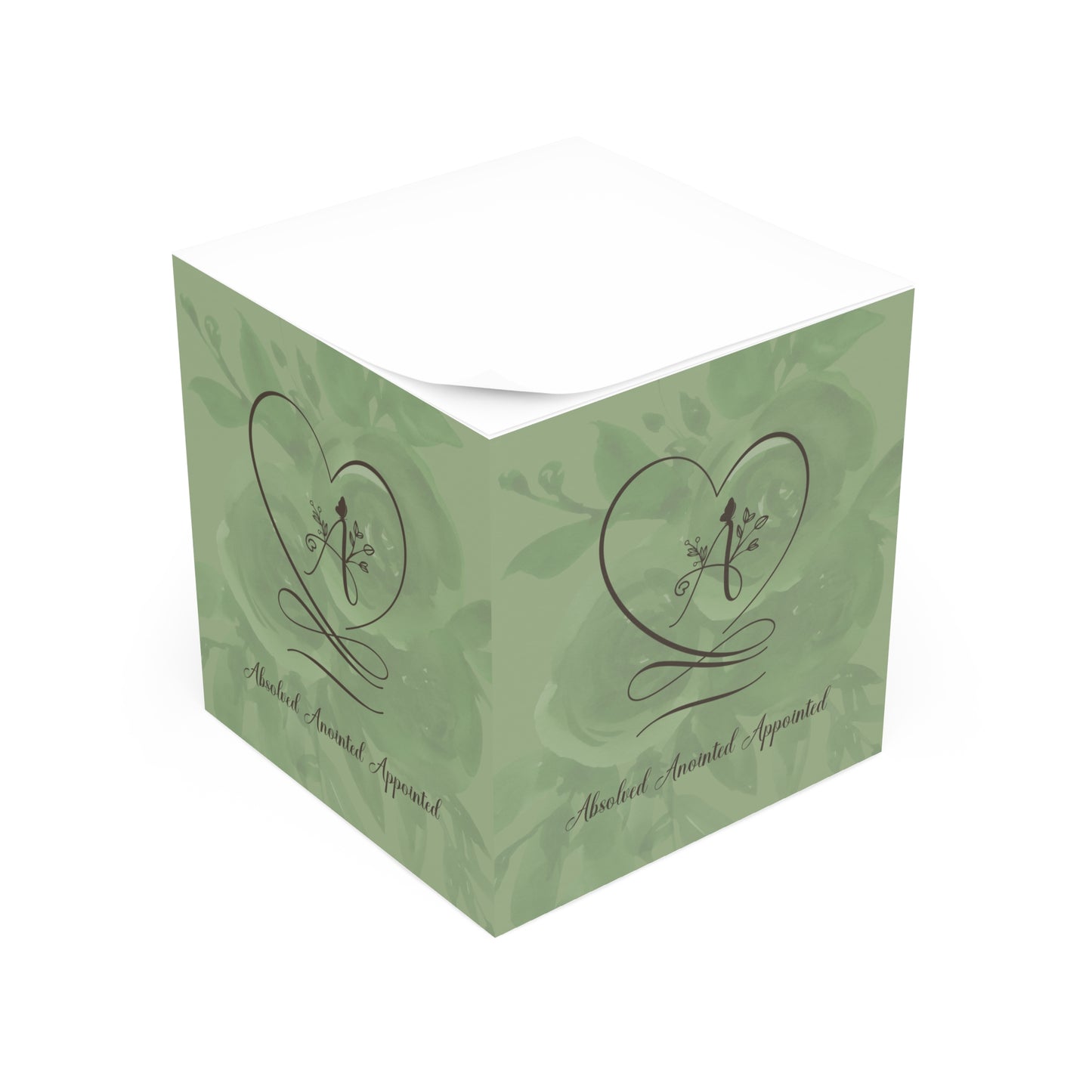 Anointed Note Cube