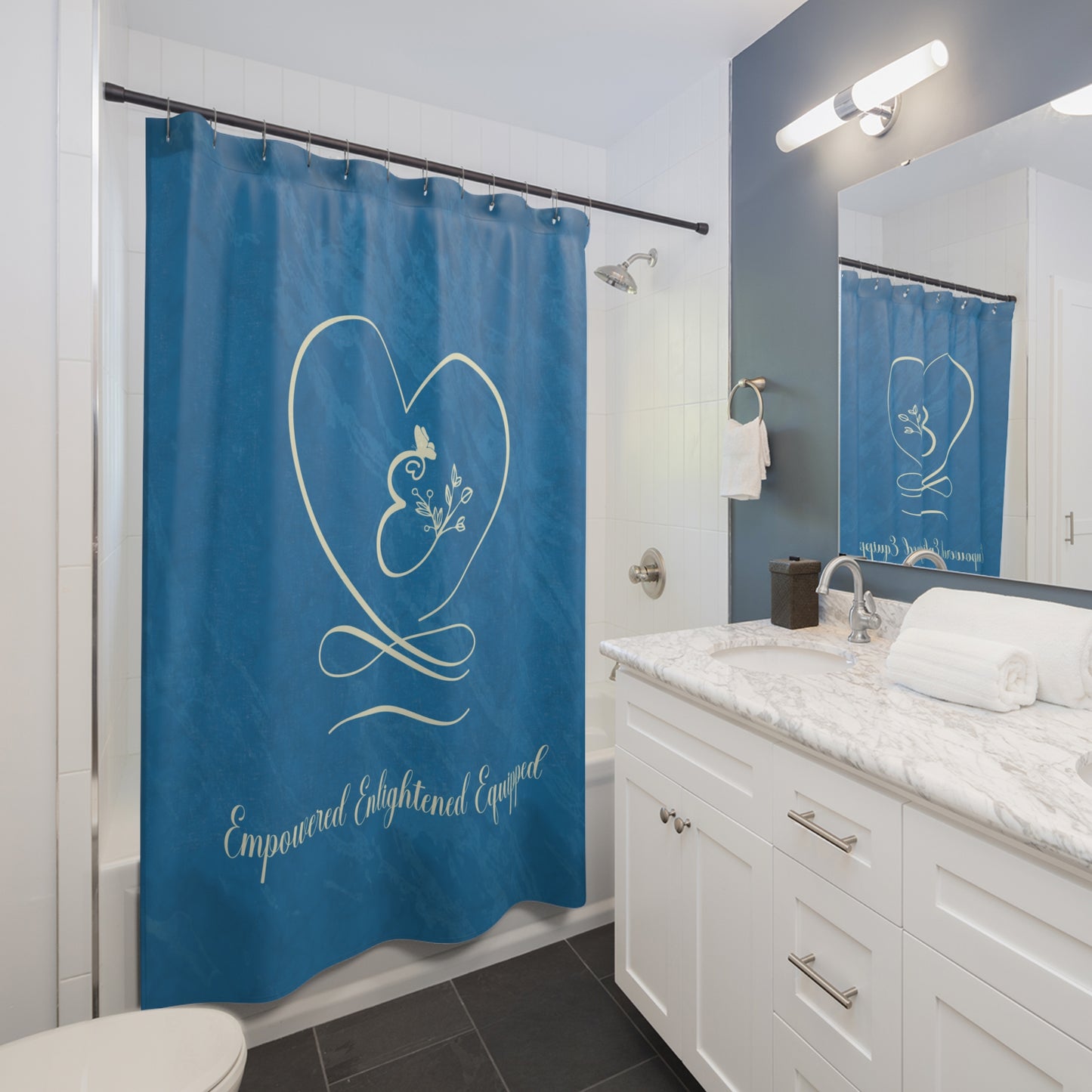 Empowered 2 Shower Curtains
