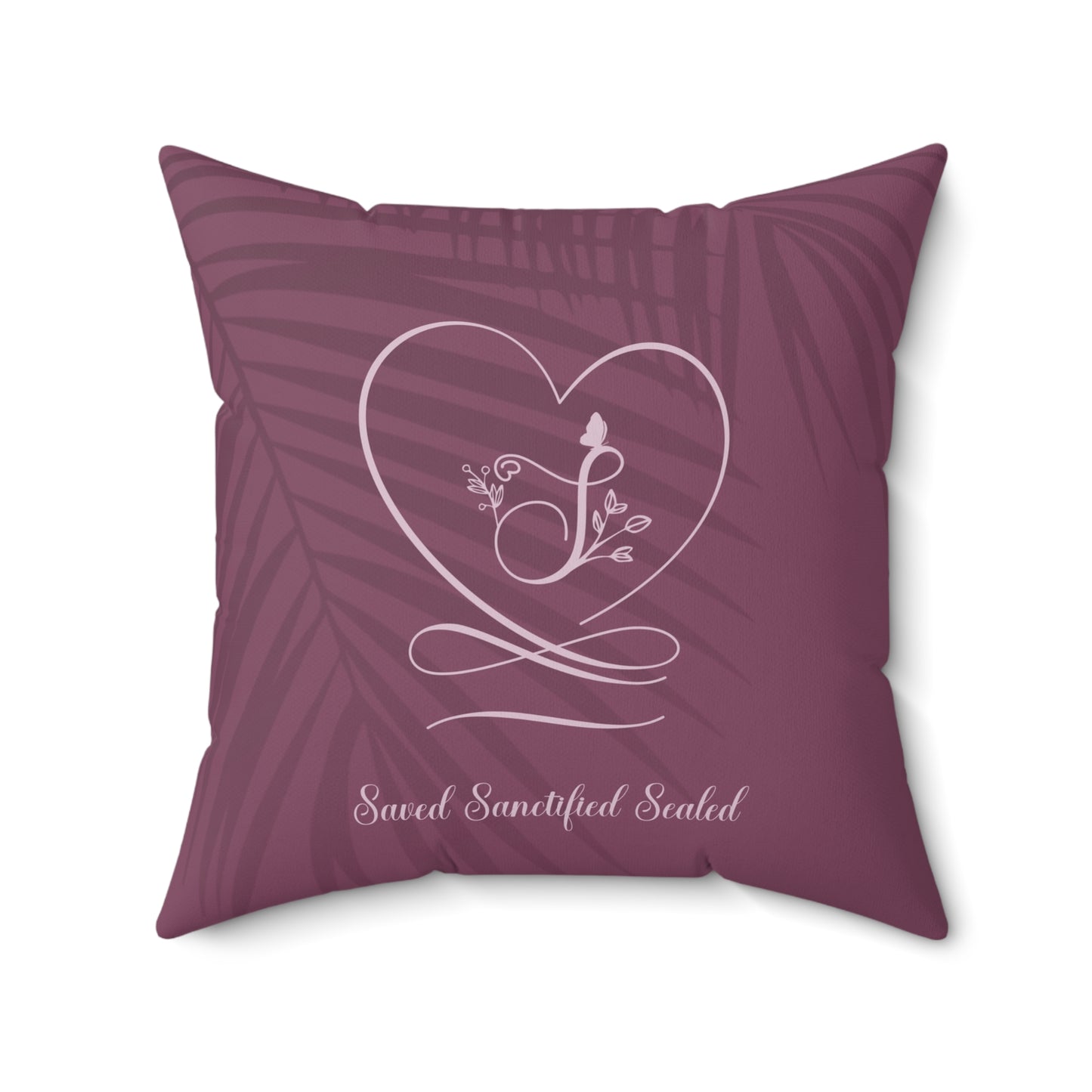 Saved 2 Polyester Square Pillow