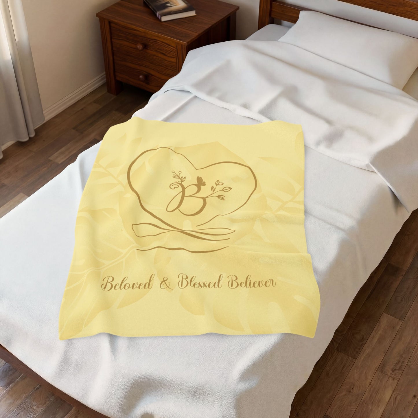 Beloved 2 Velveteen Plush Blanket