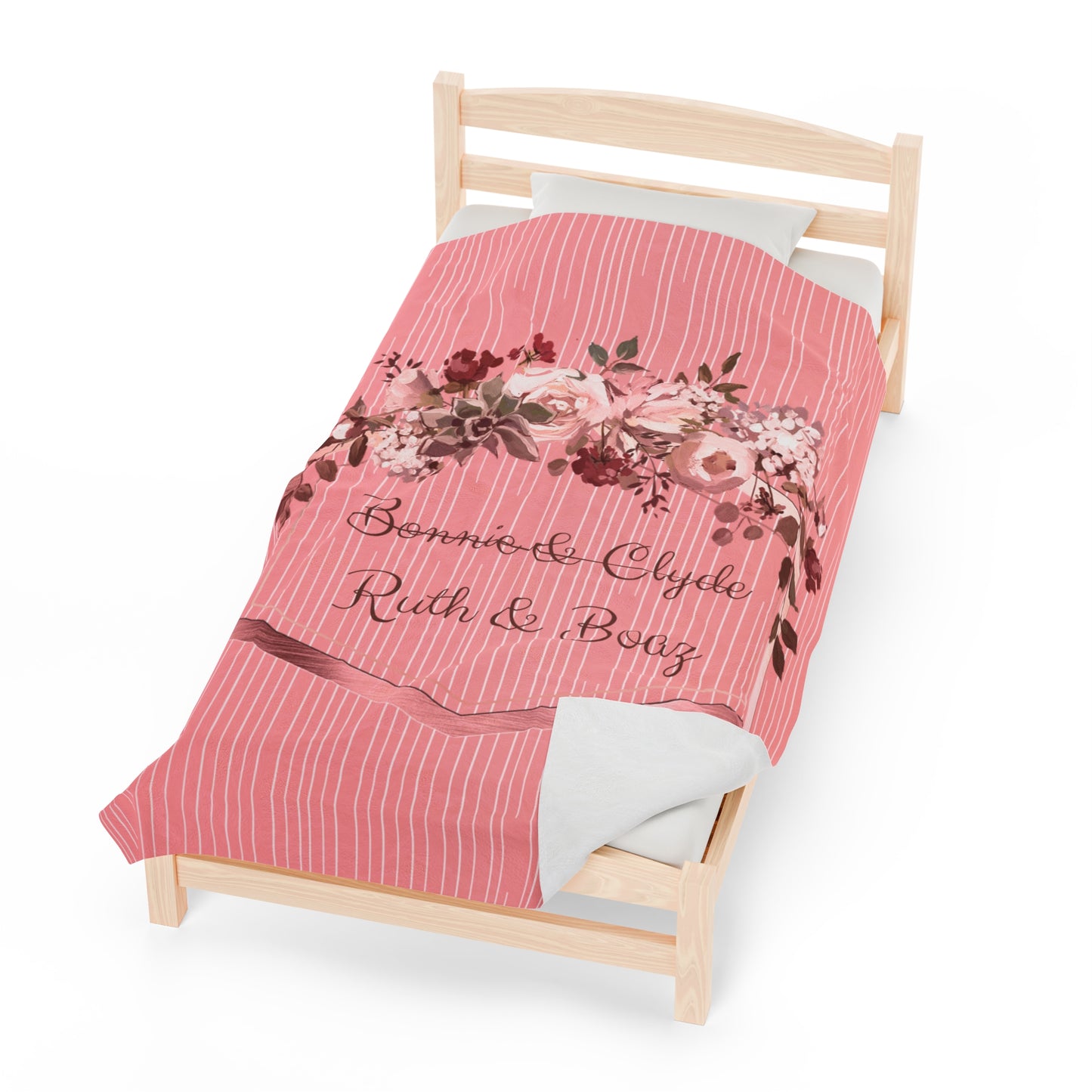 Ruth & Boaz Velveteen Plush Blanket