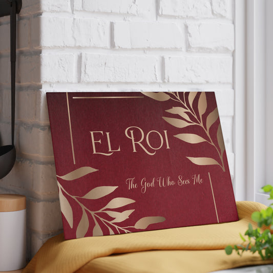 El Roi - (Ruby) Glass Cutting Board