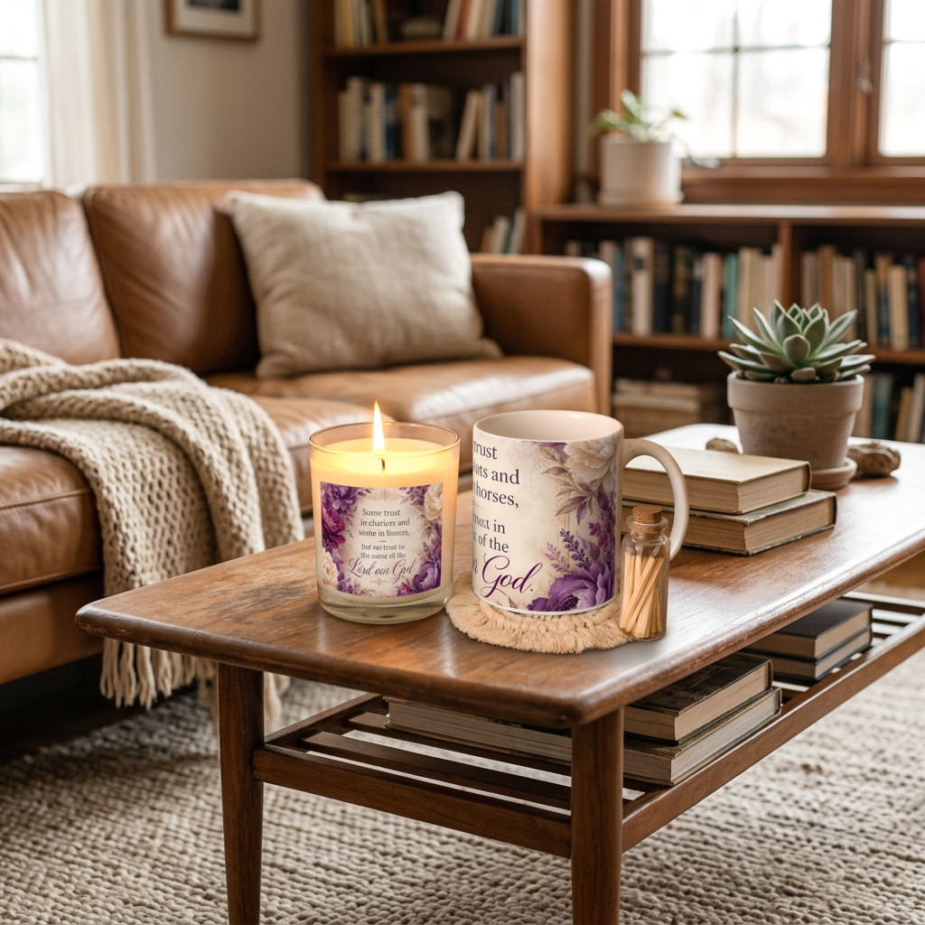Psalm 20:7 Faith & Comfort Gift Set